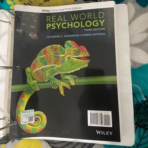 Real World Psychology Textbook